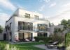 Architektenduett in puristischer Architektur - Gartenansicht